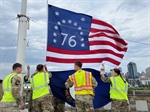 CCSBC Hosts UC ROTC in Historic Flag Replacement Ceremony